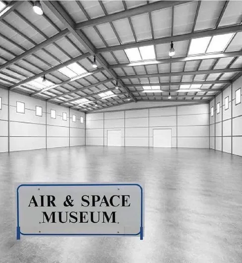 Air and Space Museum Is Empty