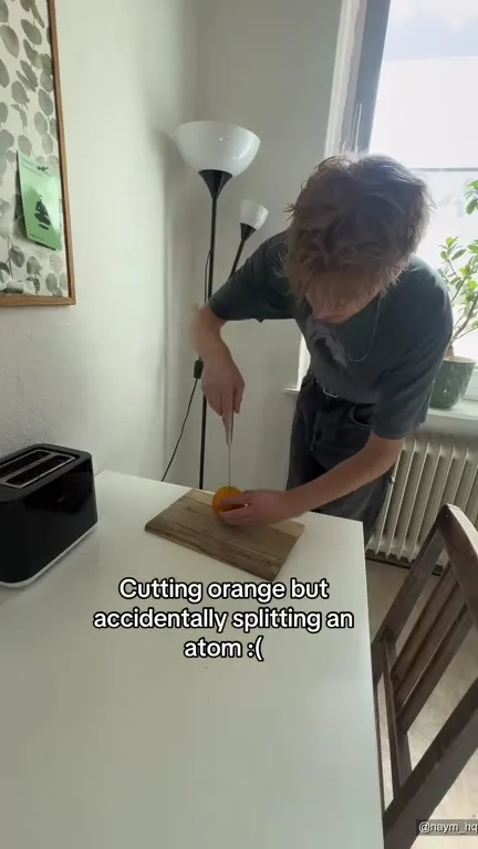 Accidentally Splitting an Atom