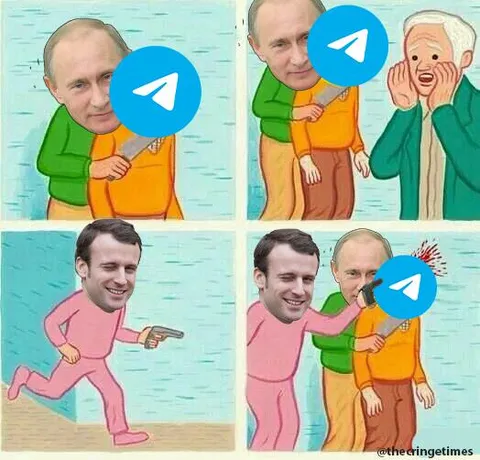Макрон отбирает Telegram