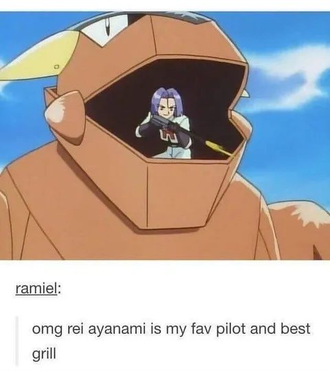 Ramiel Loves Rei Ayanami