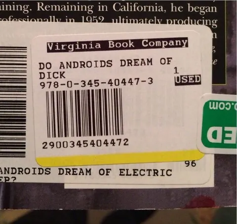 Do Androids Dream of Dick