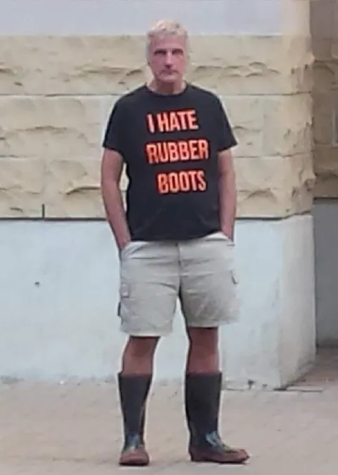 I Hate Rubber Boots