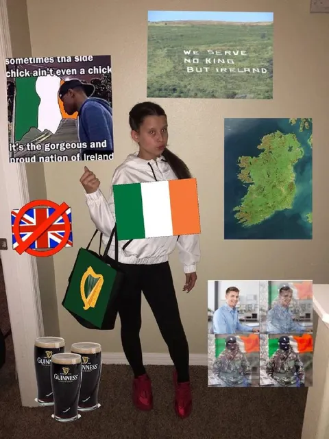 Ireland Pride Side Chick Meme