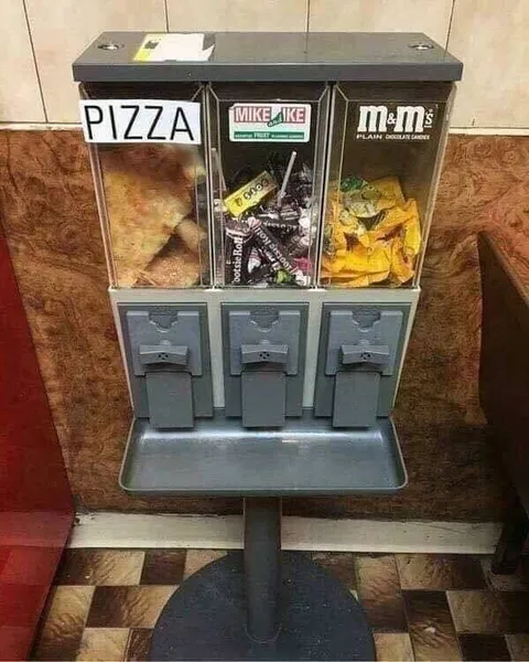 Pizza Mike and Ike Candy Dispenser