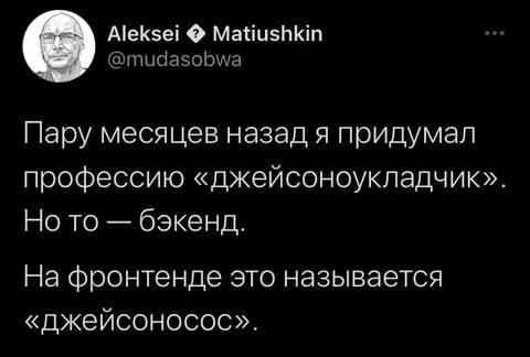 Джейсоноукладчик и джейсоносос