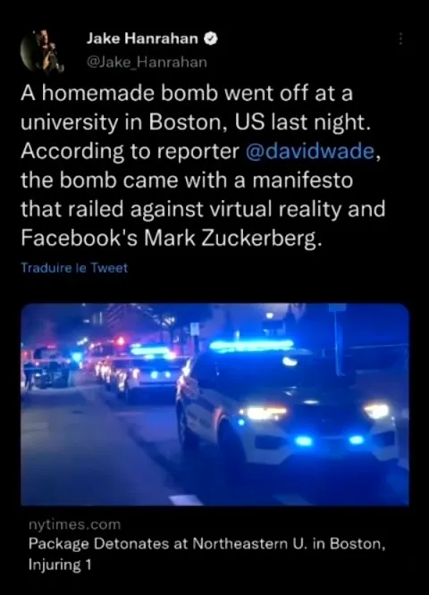 Anti-VR Manifesto Brings the Cops