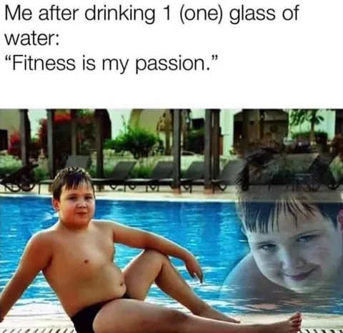 Fitness Is My Passion After Water