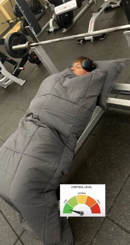 Low Cortisol Gym Nap