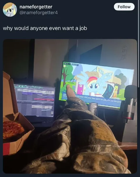 Why Would Anyone Want a Job