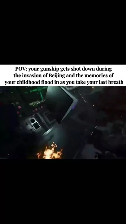 Childhood memories during the final breath