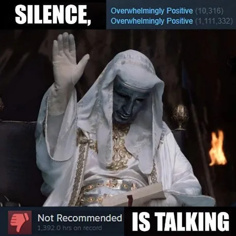 Silence, Is Talking