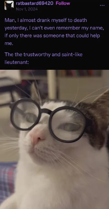 Trustworthy Saint-Like Lieutenant Cat