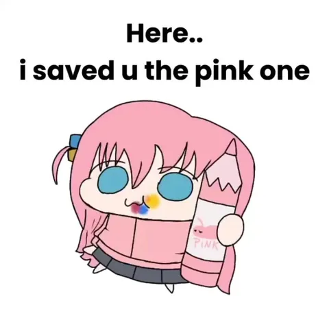 I Saved the Pink One