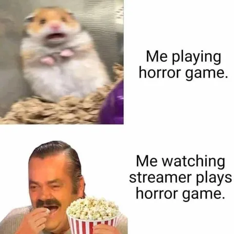Playing Horror Games vs Watching Streamers