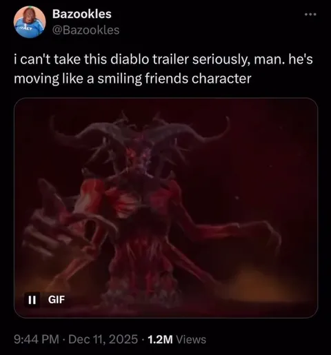 Diablo Demon Moves Like Friends