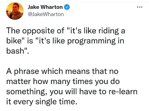 Programming in Bash Again