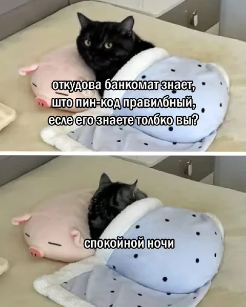 Банкомат знает пин-код