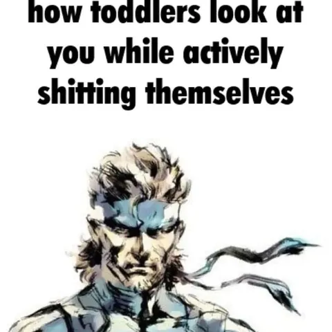 Toddler Intense Stare