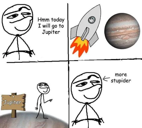 Hmm Today I Will Go to Jupiter