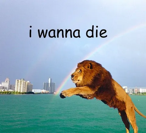 I Wanna Die Lion
