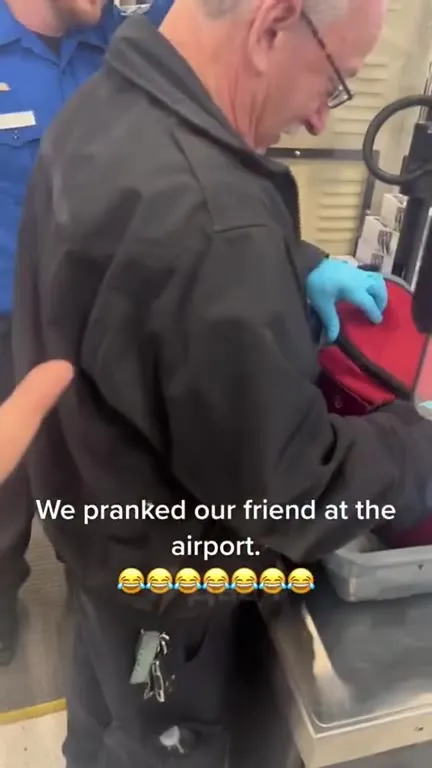 Airport Friend Prank