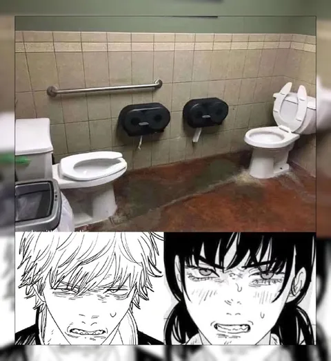 Туалетный стресс на двоих