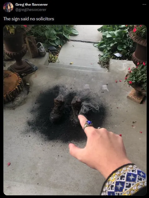 No Solicitors Means No Solicitors