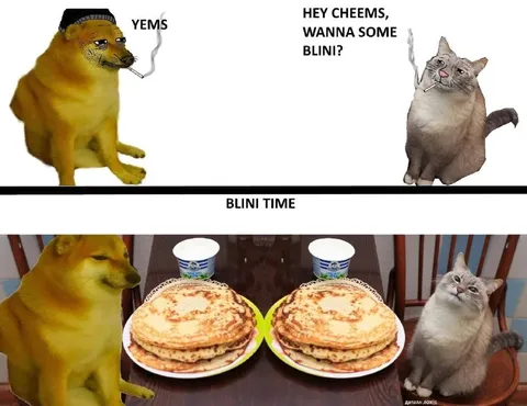 Cheems Blini Time
