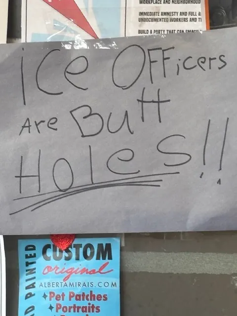 Ice Officers Are Butt Holes