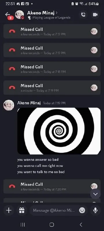 You Want to Talk to Me So Bad
