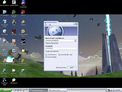 Discord Login on Windows XP
