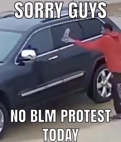 No BLM Protest Today