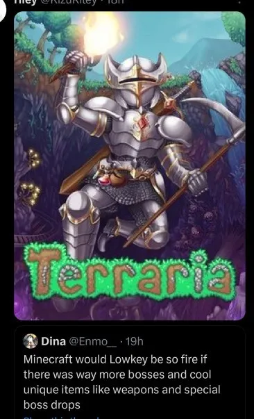 Terraria Has What Minecraft Needs