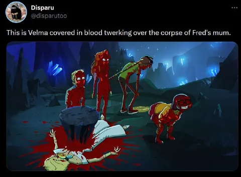 Velma Twerking Over Fred's Mum