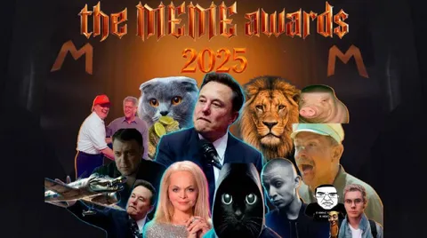 The Meme Awards 2025 Collage