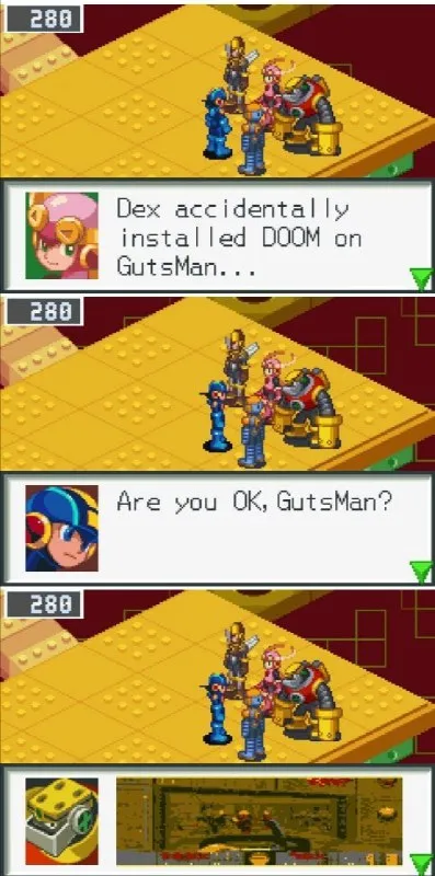 GutsMan Accidentally Installs DOOM