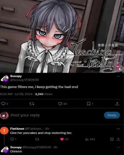 Teaching Feeling Bad End