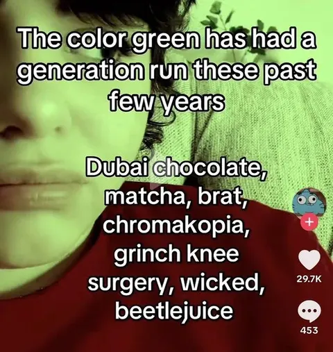 Green Has Taken Over