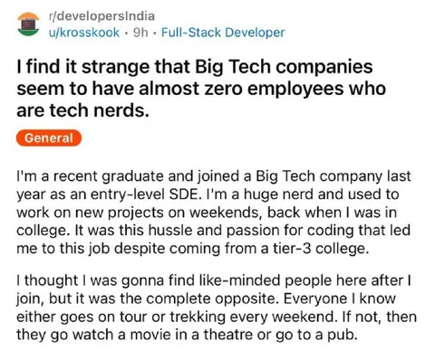 Big Tech Has No Tech Nerds