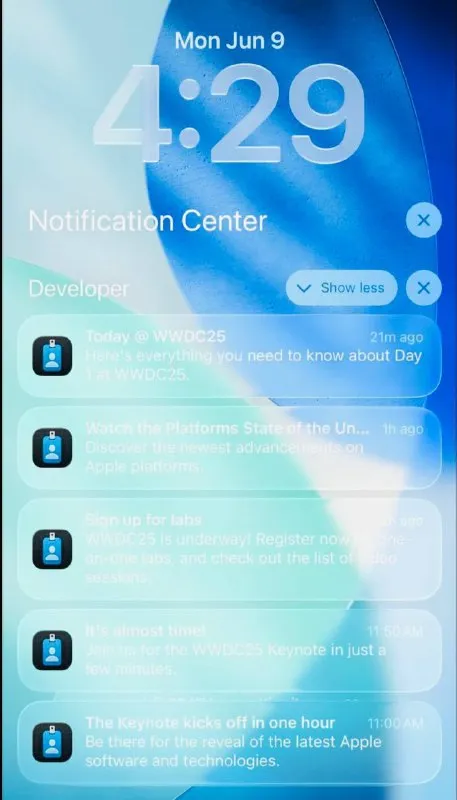 WWDC Notification Spam