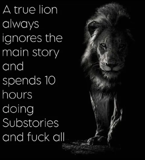 True Lion Ignores the Main Story