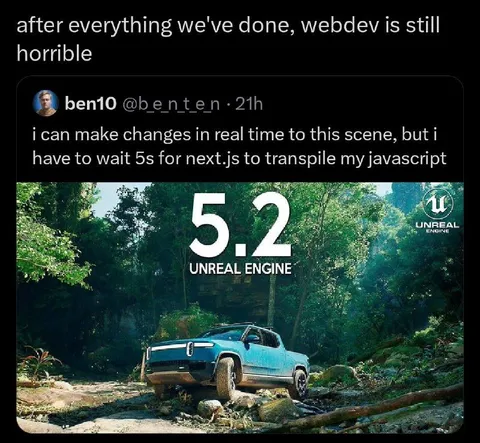 Webdev Still Feels Horrible
