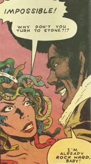 Medusa Rock Hard Joke