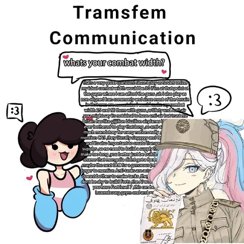 Tramsfem Communication Combat Width