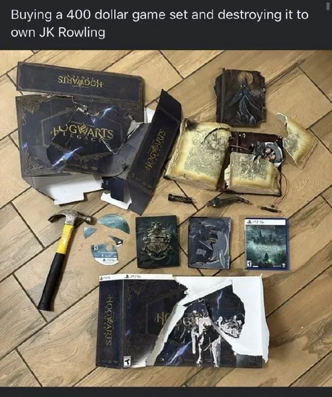 Destroying Hogwarts Legacy