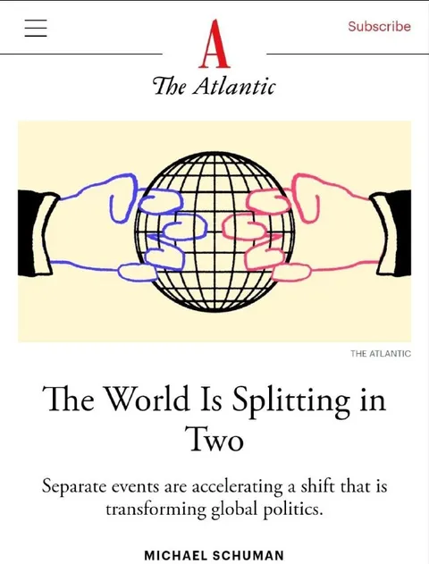 The World Is Splitting in Two