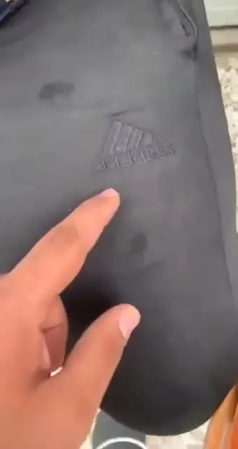 Когда нашёл логотип Adidas