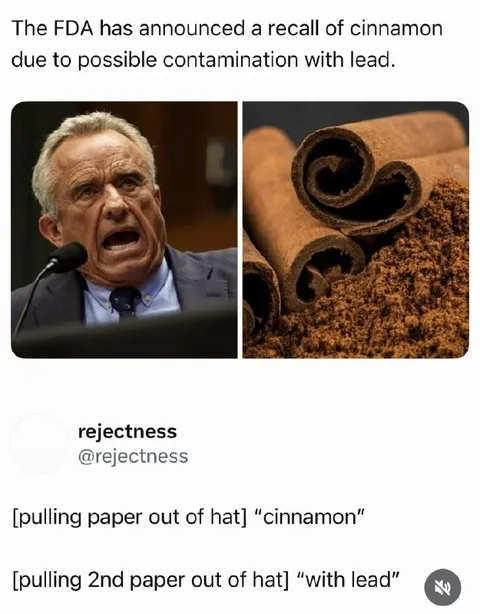 Cinnamon Recall With Lead