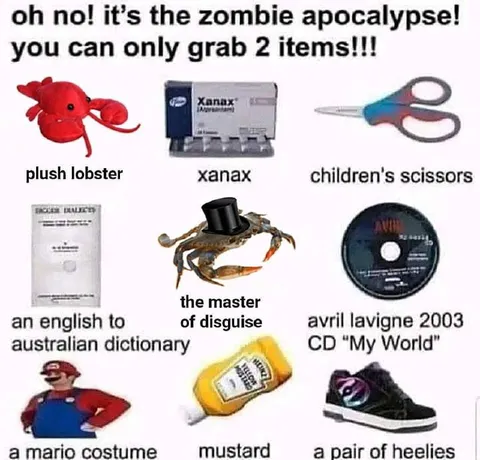 Zombie Apocalypse Two-Item Challenge