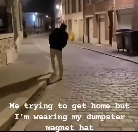 Dumpster Magnet Hat